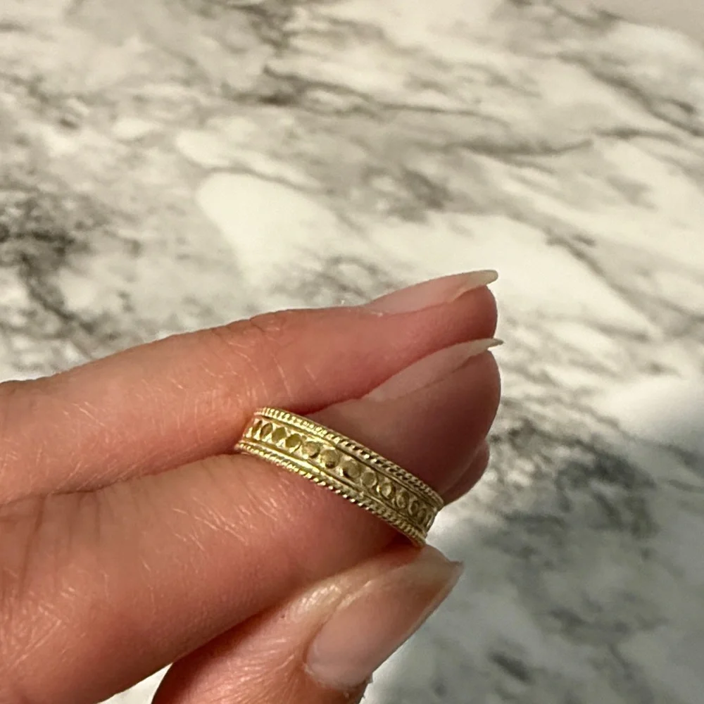 Anna Beck Classic Stacking Ring - Picture 4 of 4